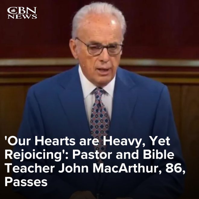 Death of John MacArthur, Beloved Pastor of Grace Community