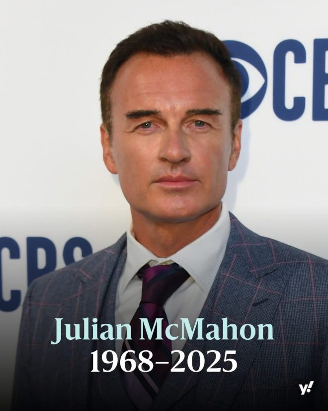 Death of Julian McMahon, Star of Nip/Tuck and Charmed, at 56