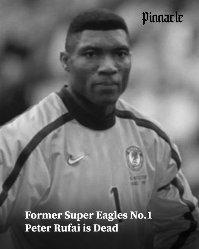 Death of Peter Rufai, Iconic Super Eagles Goalkeeper at 61