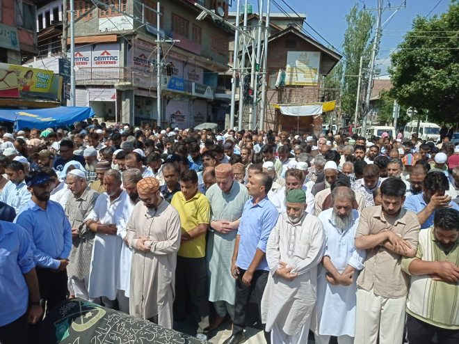 Death of Renowned Activist Ghulam Mohammad Baig, Maam Baigh