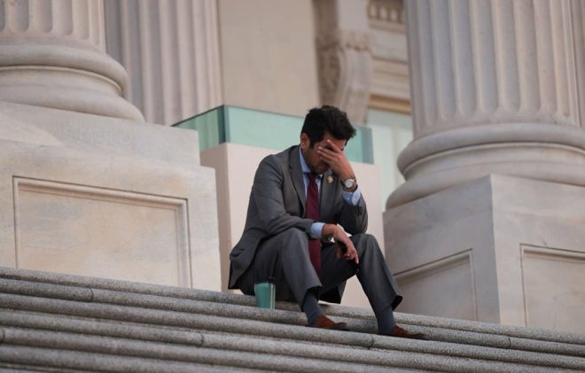 Democrats Weep on Capitol Steps: Future in Jeopardy? — Democrat Congressmen crying US Capitol, deportation impact on politics, future of Democrat Party 2025