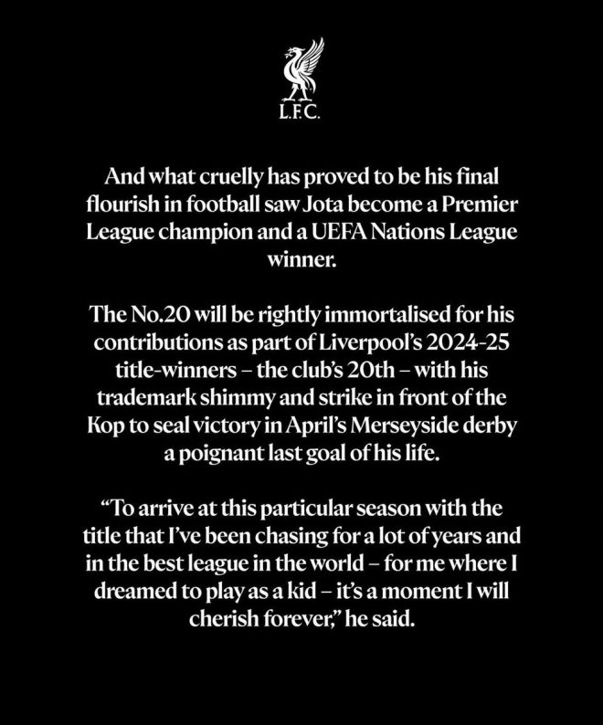 Diogo Jota's No.20: A Controversial Tribute Sparks Debate! — Liverpool FC news, Diogo Jota jersey retirement, Liverpool legends 2025