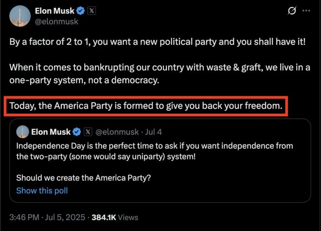 Elon Musk Launches 'America Party': A Game-Changer? — Elon Musk political party 2025, third-party candidates USA, challenge to two-party system