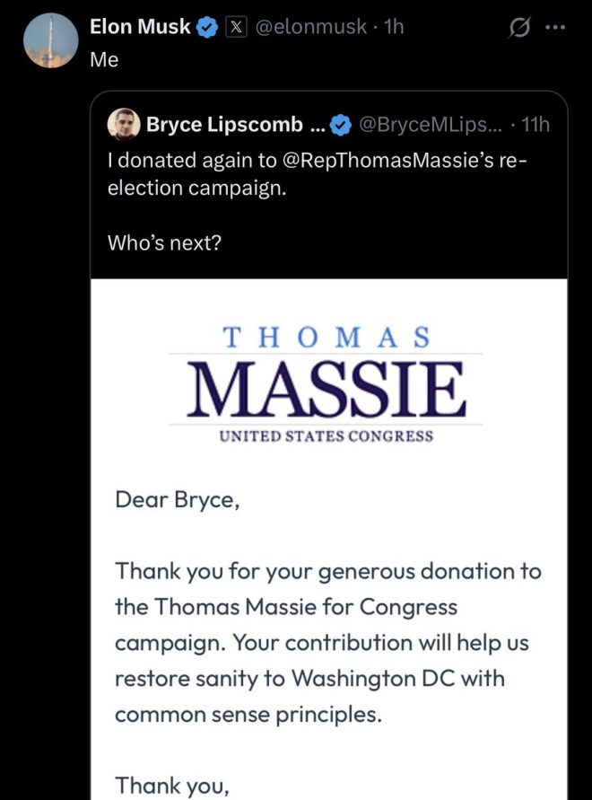 Elon Musk Shocks: Funding Controversial Politician's Bid! —  Elon Musk campaign donation, Thomas Massie election support, 2025 political endorsements