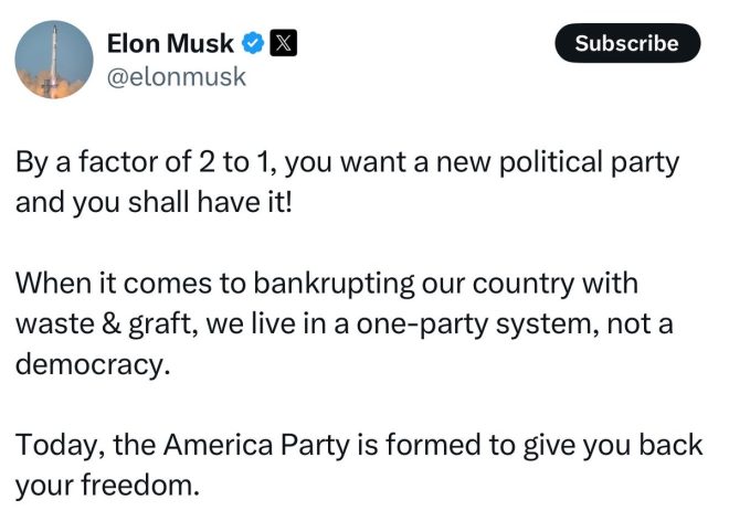 Elon Musk’s “America Party”: GOP’s New Nightmare? — Elon Musk political party launch, America Party impact on GOP, 2025 Republican voter shift