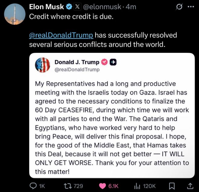 Elon Musk's Shocking Praise for Trump Ignites Outrage! —  Elon Musk Trump support, global conflict resolution, viral social media shoutout
