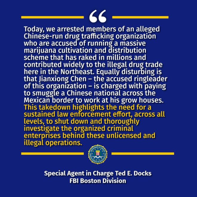 FBI's Shocking Bust: 7 Chinese Nationals Charged! — money laundering crackdown, alien smuggling arrests, drug trafficking operation 2025