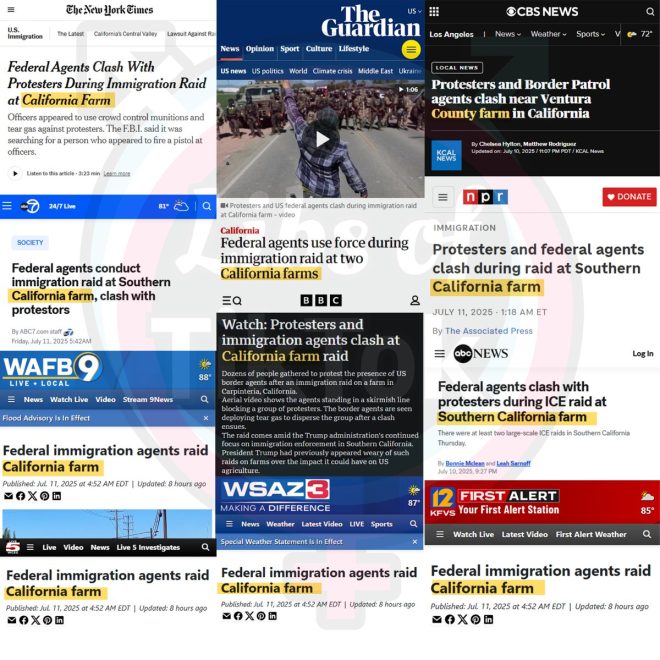 Farm Raid: ICE vs. Child Labor & Gunfire Shocker! — media bias, ICE raids news, child labor exploitation