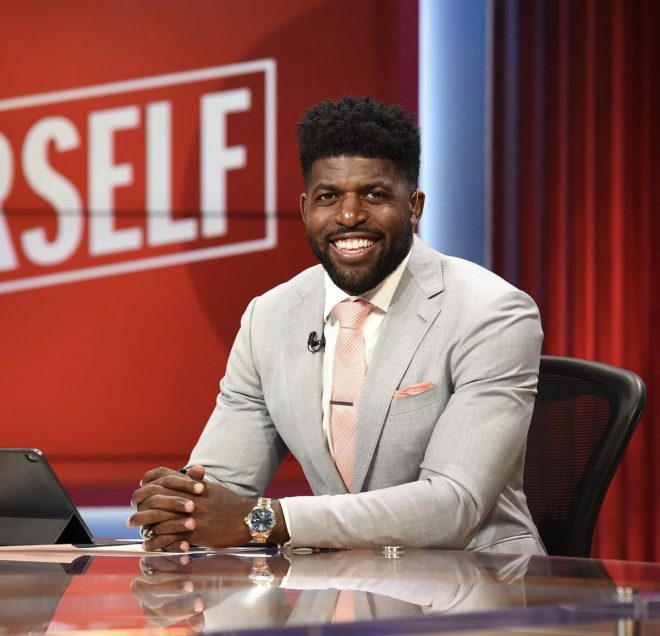 Fox Sports Cancels Emmanuel Acho's Show "The Facility" with LeSean McCoy, James Jones, and Chase Daniel - Shocking Decision! —
Sports broadcasting news
Celebrity show cancellations
Football player talk show