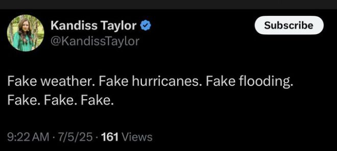 Georgia GOP Candidate Claims Texas Flood Deaths Are "Fake!" — Republican candidate controversy, Texas flood misinformation, Georgia election scandal