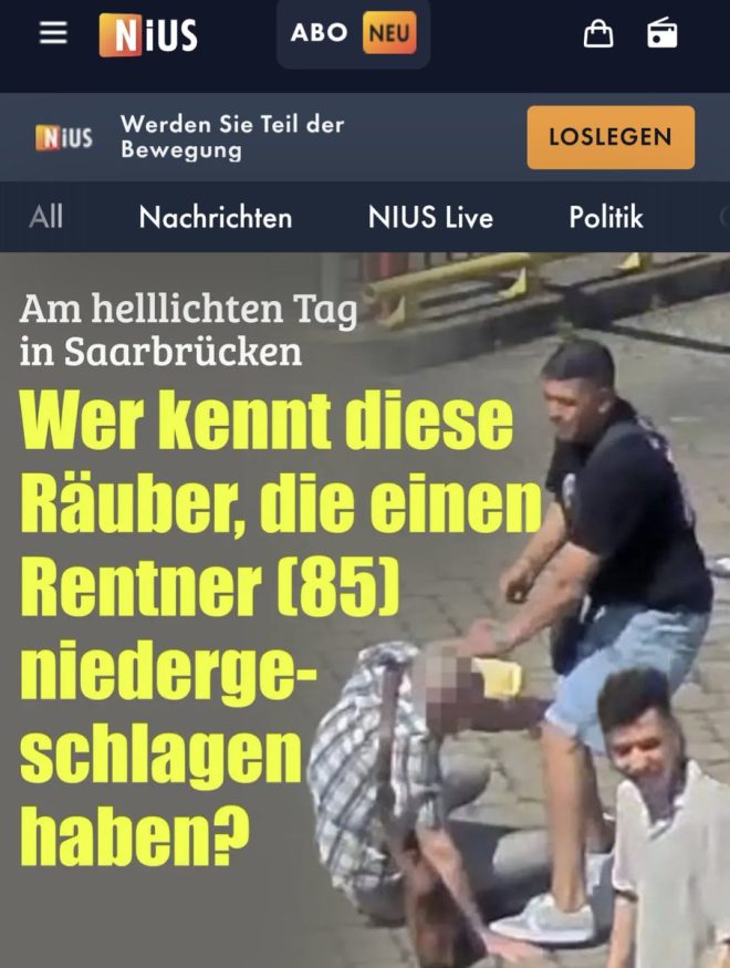 Germany's Migration Crisis: Elderly Assault Amidst Chaos! — Illegale Migration in Deutschland, Gewalt gegen Senioren, Migrationskrise 2025