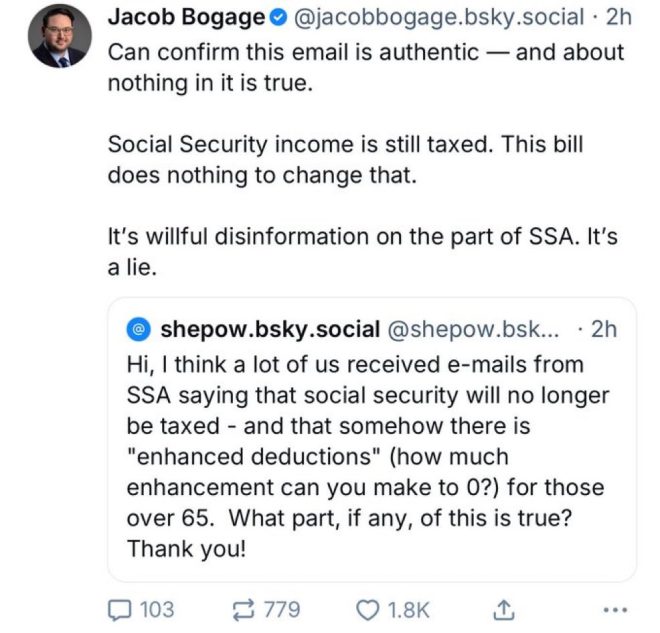 Govt Spreads Disinformation to Social Security Recipients! — disinformation in government communications, Social Security misinformation 2025, government transparency issues
