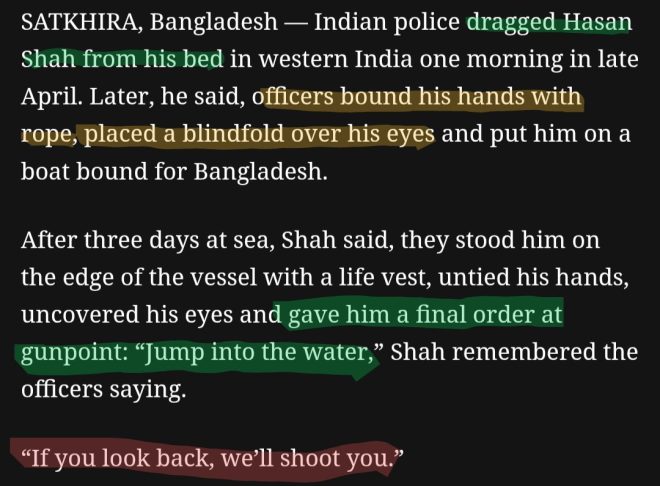 Gujarat Police's Shocking Treatment of Illegal Immigrant! — Gujarat Police brutality news, Illegal immigration incidents 2025, Shocking human rights violations
