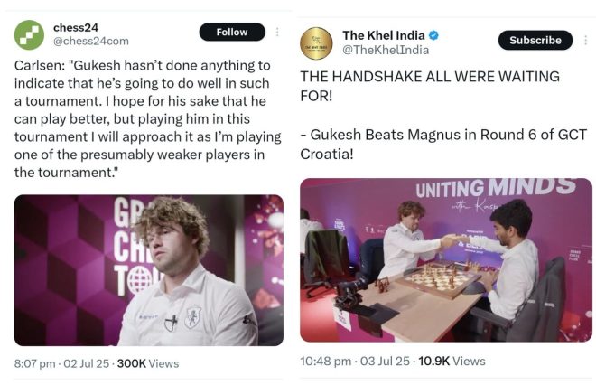 Gukesh Silences Magnus: The Rise of a New Chess King! —  Magnus Carlsen insults Gukesh, Gukesh triumphs over Magnus, chess rivalry escalates 2025