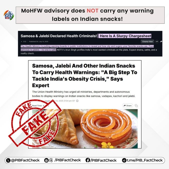 Health Scare: Are Samosas and Jalebi Really Dangerous? — health advisory food safety, Indian street food regulations, misinformation on food products