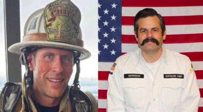 Heroic Firefighters Ambushed: Names Revealed! —  Brave firefighters tribute, Idaho wildfires 2025, firefighter memorial service