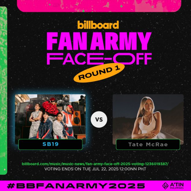 Is SB19 the Ultimate Fan Army of 2025? Vote Now! — Billboard Fan Army 2025, SB19 Voting Campaign, Fan Army Face-Off 2025