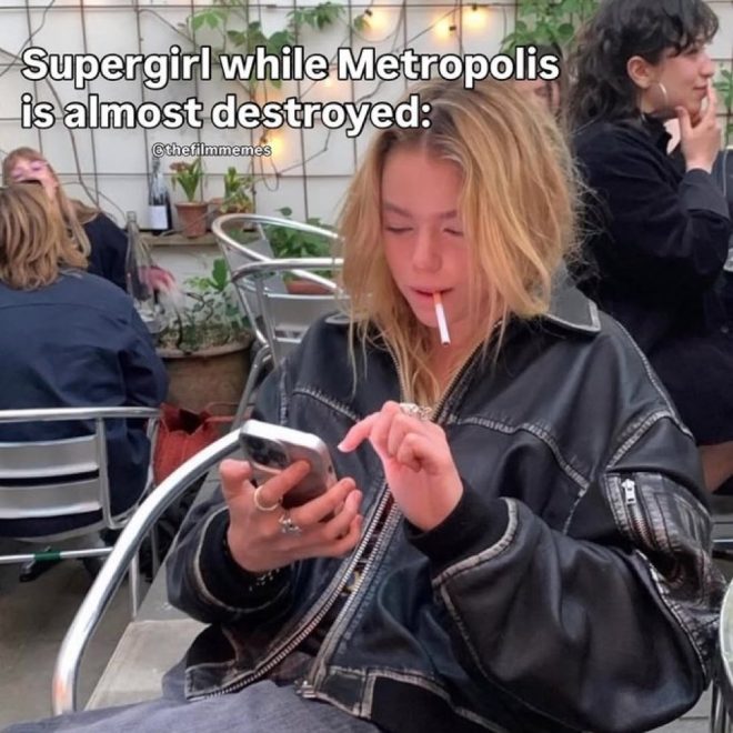 Is Supergirl Failing Metropolis? Milly Alcock Sparks Debate! — Supergirl meme, Milly Alcock meme, Superman destruction 2025