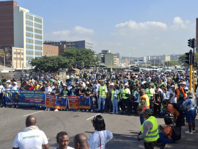 Just In: Mkhwanazi March Sparks Outrage in Durban! — march for justice Durban, Nhlanhla Mkhwanazi support rally 2025, KwaZulu-Natal protests updates