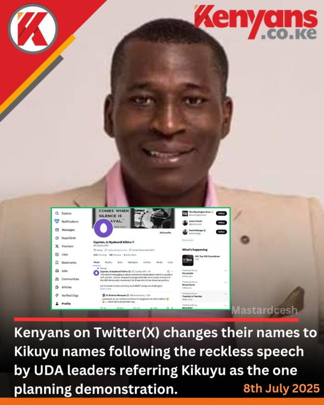 Kenyans Embrace Kikuyu Identity: A Controversial Shift! WeAreAllKikuyus — Kikuyu Name Change, Kenyan Cultural Identity, Trending News in Kenya