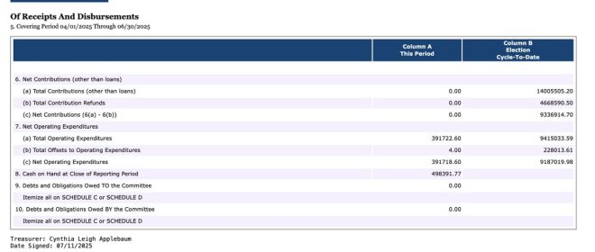 Kyrsten Sinema's $400K Campaign Splurge: Luxury or Excess? — Kyrsten Sinema campaign spending, Arizona politician expense report, Sinema financial disclosures 2025