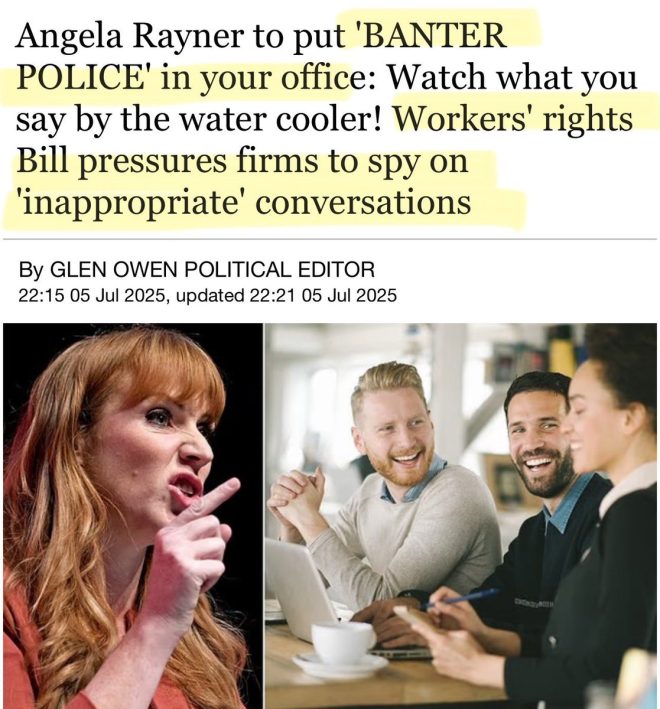 Labour's Banter Bill: Workplace Snitches Threaten Free Speech! — workplace surveillance, speech monitoring laws, employee snitching policies