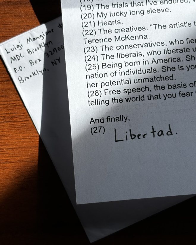 Luigi Mangione: Grateful for Freedom Amid Trial Debate! — Luigi Mangione freedom letter, 4th of July rights, fair trial advocacy 2025