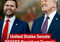 MAGA Triumph: Senate Approves Controversial Trump Bill! —  MAGA Success, Trump Senate Bill 2025, America First Legislation