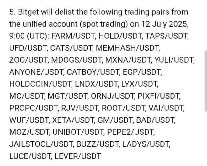 MAJOR CRYPTO SHAKEUP: BitGet Delisting $TAPS, $PIXFI, $CATS, & $MDOGS - Is This The End for These Tokens? 🚨🔥 #BitGetDelistings #CryptoNews — BitGet Delisting Announcement, Token Removal News, Top Cryptocurrency Delistings