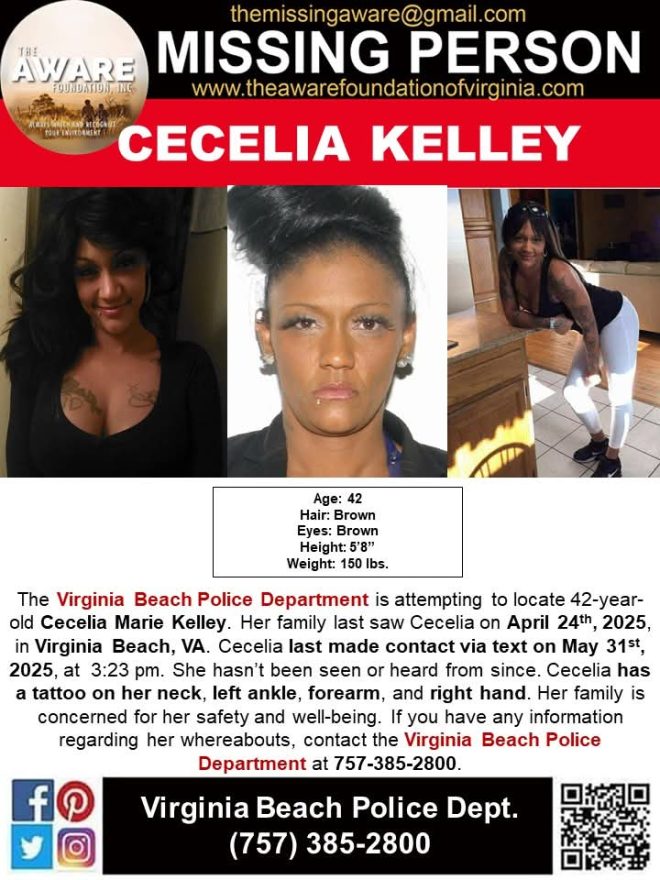 MISSING: Virginia Beach Woman Vanishes Without a Trace! — missing persons Virginia Beach, unsolved cases Virginia Beach, locate missing adults Virginia Beach