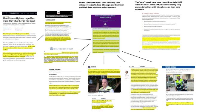 Media's Rape Hoax Exposed: UN Confirms Photos Are Fake! — "media propaganda exposed, ZAKA hoax investigation, UN photo verification 2025"