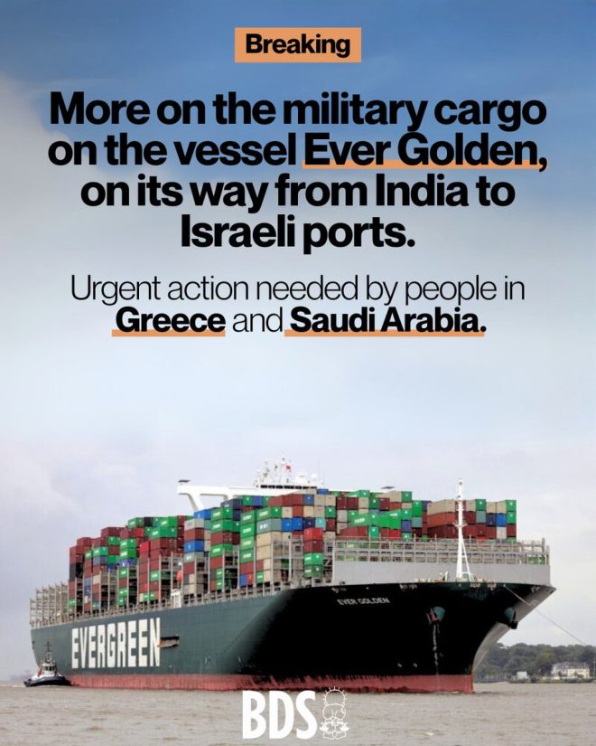 Military Cargo on Ever Golden Sparks Global Outrage! — Military transport ship, Cargo ship protests 2025, Naval shipping routes