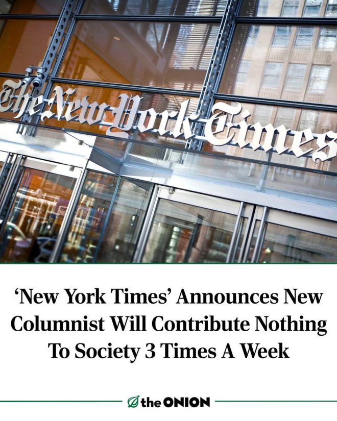 NY Times' Shocking New Columnist: Worthless Opinions? — New York Times columnist criticism, media influence on society 2025, weekly opinion columns impact
