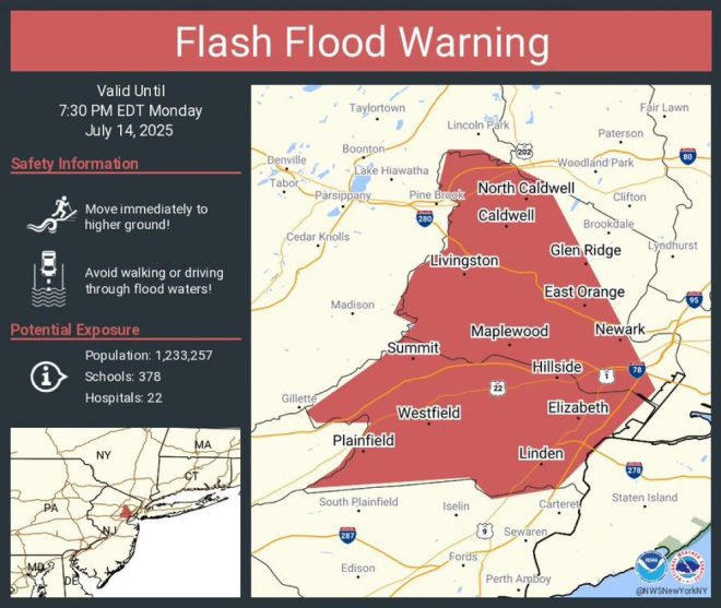 New Jersey's Drowning Crisis: Is Climate Change to Blame? — flash flood emergency New Jersey, severe weather alerts NJ, urban flooding impacts 2025