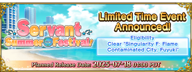 New Summer Servants Ignite Controversy at Festival 2025! — Summer Servant Festival 2025, Spiritron Dress Release, Fate/Grand Order Summer Event