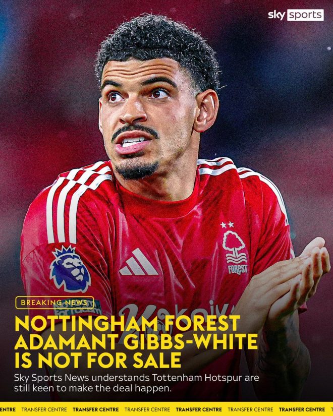 Nottingham Forest's Bold Stance: Gibbs-White Stays! — Nottingham Forest transfer news, Morgan Gibbs-White Spurs interest, Premier League transfer updates 2025