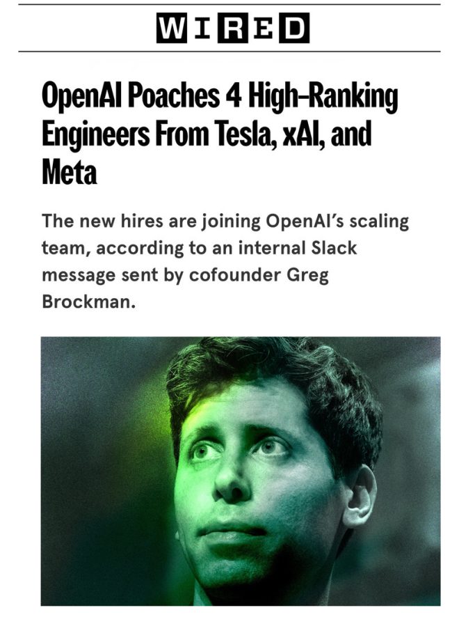 "OpenAI's Alleged Poaching Spree Sparks Outrage from Tech Giants! π‘" β OpenAI recruitment scandal, tech talent acquisition, artificial intelligence poaching
