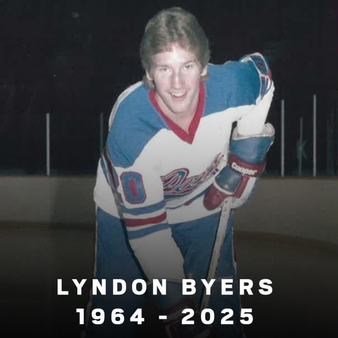 Regina Pats GM Dale Derkatch on Lyndon Byers' Death
"Our hearts are heavy as we extend our deepest condolences to the Byers family. I had the privilege of playing on a line with Lyndon for five years — two at Notre Dame College in Wilcox and three..."