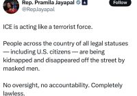 Rep. Jayapal Calls ICE Agents 'Terrorists' Amid Violence Surge! —  Rep Jayapal immigration policy, ICE agent violence surge, Pramila Jayapal statements on law enforcement