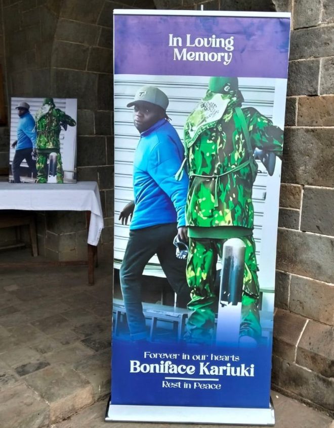 "Requiem for Activist Boniface Mwangi: Justice Unites Us!"
Justice4BonifaceKariuki
RutoMustGoNow — Boniface Mwangi tribute, All Saints Cathedral Nairobi events, Justice for Kariuki 2025