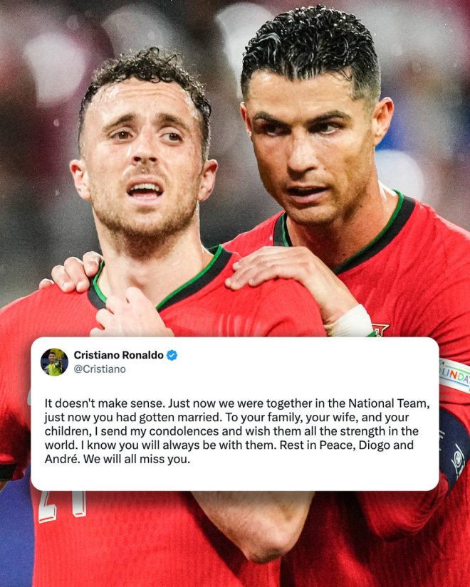 Ronaldo's Heartfelt Tribute: Jota's Sudden Tragedy Shocks! —  Cristiano Ronaldo tribute, Diogo Jota memorial, Portuguese football legends 2025
