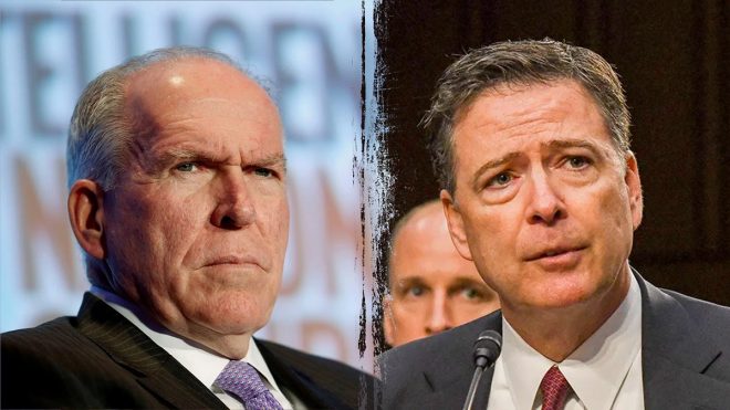 "SHOCKING: FBI Targets Brennan, Comey in Trump-Russia Hoax Investigation - What Did They Lie About?" — FBI Investigation, Brennan & Comey, Trump-Russia Scandal
Criminal Probe, False Statements, Congress
Fox News Report, FBI Criminal Investigation, Trump-Russia Hoax