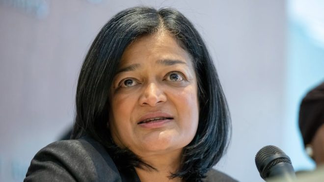 "SHOCKING: Pramila Jayapal predicts ICE arrests and deportations to increase tenfold under Big Beautiful Bill" — Pramila Jayapal statement, ICE enforcement increase, Immigration policy update