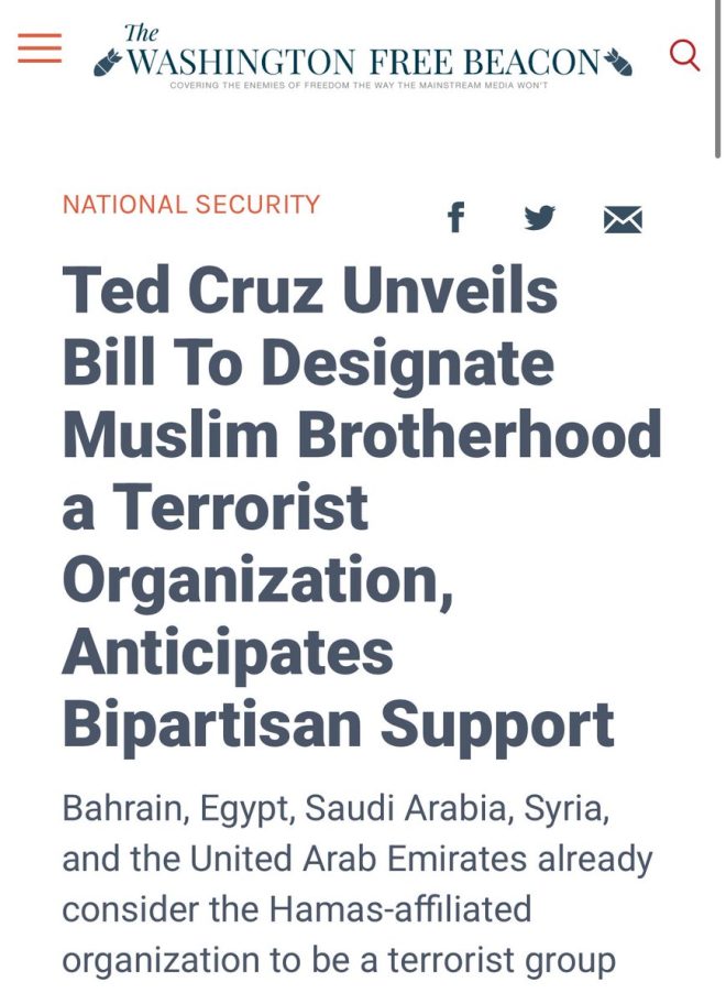 Sen. Cruz's Bold Move: Declare Muslim Brotherhood Terrorists? — Muslim Brotherhood terrorism designation, Ted Cruz anti-terrorism bill 2025, global funding sanctions on extremist groups