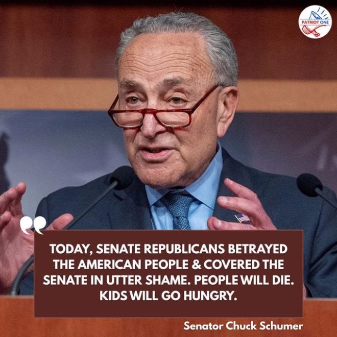 "Senator Schumer Warns of Death and Hunger as Republicans Pass Trump's 'Big Beautiful Bill'" — Senator Schumer warning, Trump's controversial bill, GOP healthcare vote