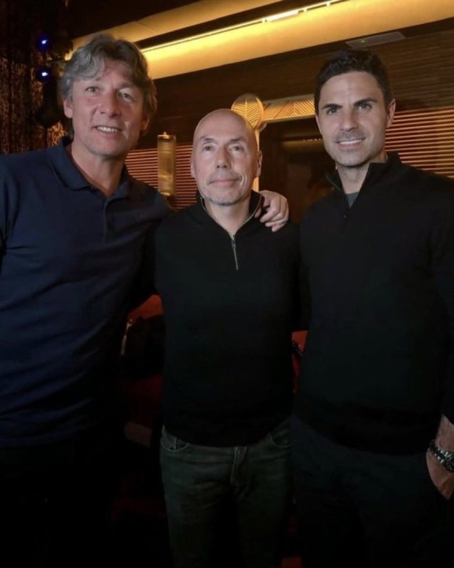 Shock Move! Gabriel Heinze Joins Arteta's Arsenal Staff — Gabriel Heinze Arsenal staff, Mikel Arteta coaching staff 2025, Carlos Cuesta replacement Arsenal