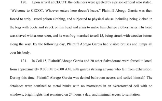 Shocking Claims: Jail Abuse Left Man 31 lbs Lighter! —  prison abuse testimonies, CECOT prison conditions, El Salvador human rights violations