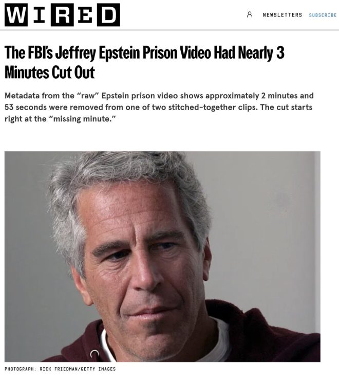 Shocking Discovery: Epstein Video Edited? What’s Missing? — Epstein prison video revelations, DOJ FBI video editing controversy, unedited footage claims exposed