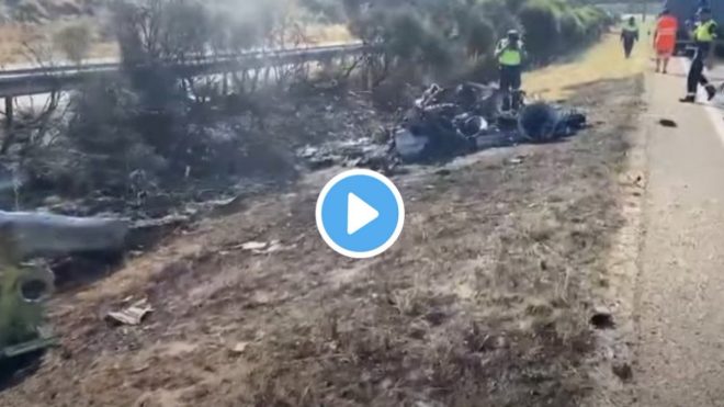 "Shocking Footage: Diogo Jota's Fatal Accident Exposes Fatal Flaws in High-End Car Safety - Liverpool and Portugal Mourn" —
Tragic Diogo Jota accident video
Spain car crash Liverpool player
Heartbreaking Diago Jota RIP video