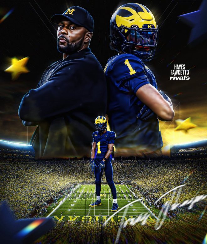 Shocking Move: WR Travis Johnson Chooses Michigan Over Rivals! — Four-Star Football Recruit 2025, Michigan Wolverines Commitment News, Chesapeake VA High School Football Star